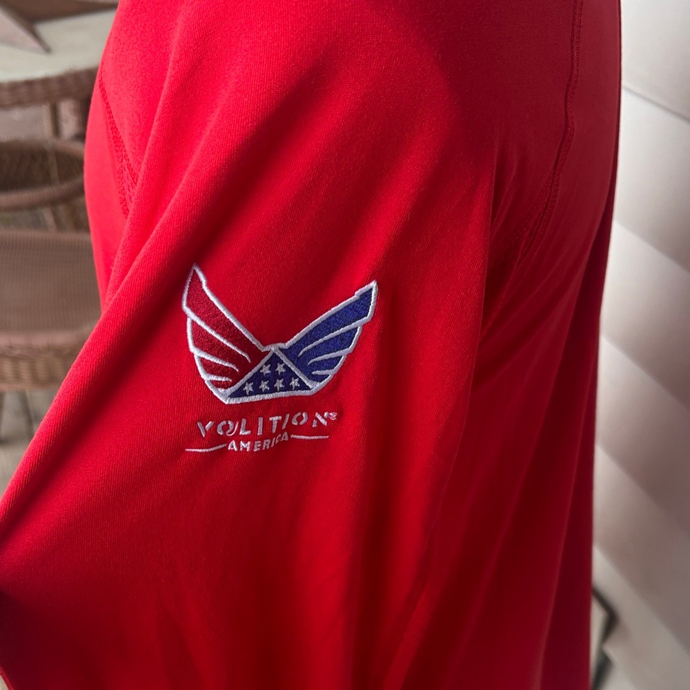 Puma Volition Red Quarter-Zip Pullover. Medium. G… - image 3